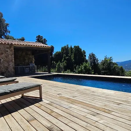 Villa U Casa Legnu & Sa Bergerie, Standing, Vue Montagne Panoramique