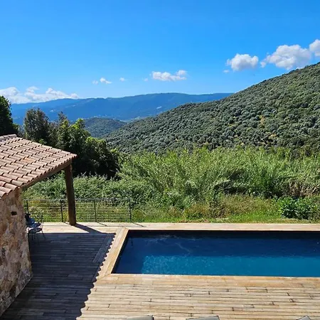 U Casa Legnu & Sa Bergerie, Standing, Vue Montagne Panoramique Villa Sollacaro