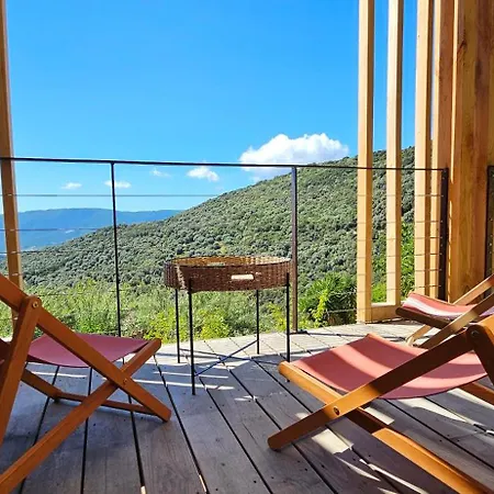 Villa U Casa Legnu & Sa Bergerie, Standing, Vue Montagne Panoramique